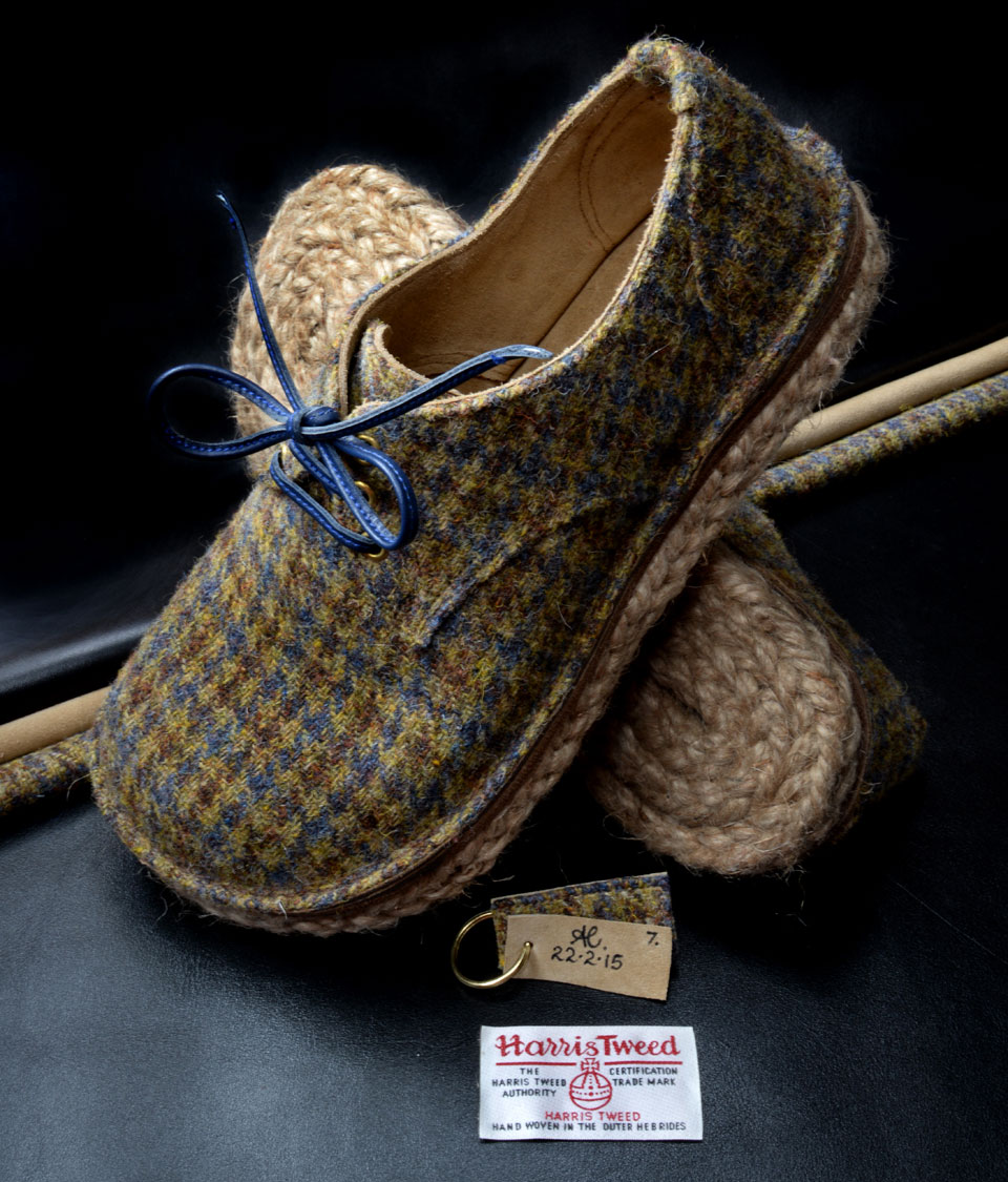 custom rope soled slippers wales, uk